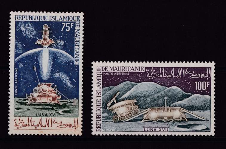 MAURITANIE  Y/T  PA n° 126/127    neuf **    1972