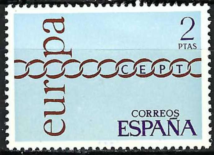 Espagne - 1971 - Y & T n° 1686 - Europa - MH