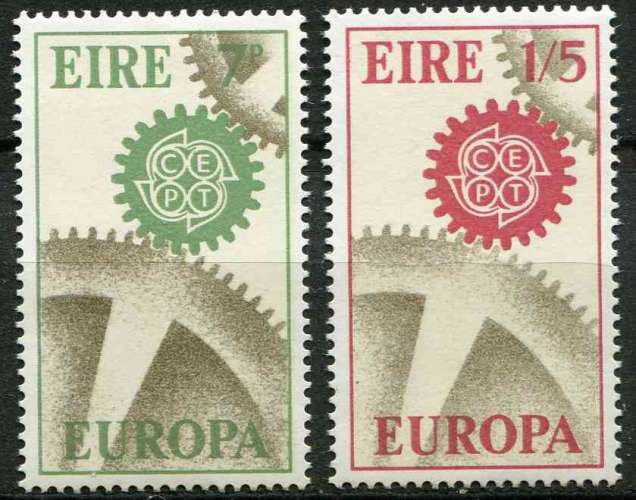 IRLANDE 1967 NEUF** MNH N° 191 192 europa