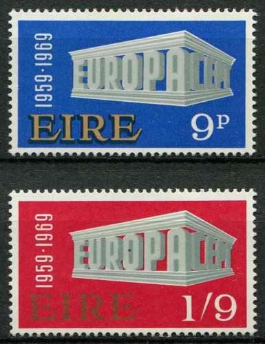 IRLANDE 1969 NEUF** MNH N° 232 233 europa