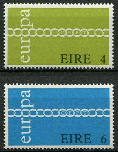 IRLANDE 1971 NEUF** MNH N° 267 268 europa