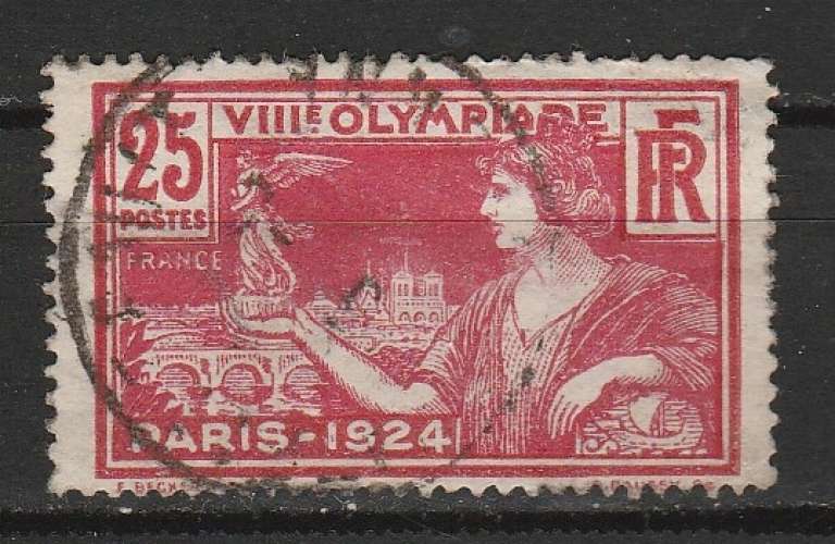 France 1924  YT 184 VIII ème JO Paris 1924