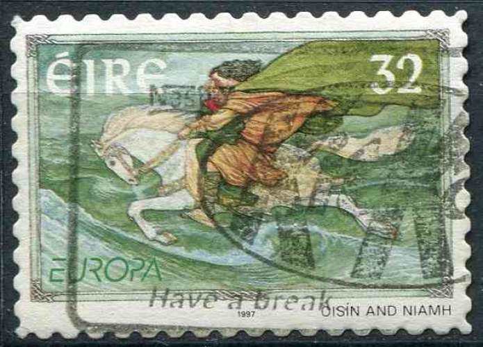 IRLANDE 1997 OBLITERE N° 1006 europa