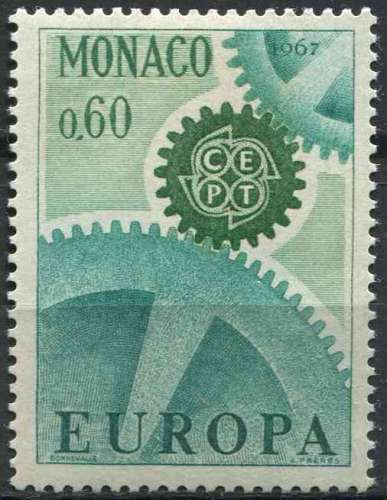 MONACO 1967 NEUF* charnière N° 730 europa