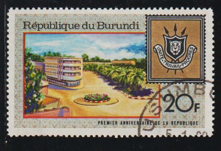 BURUNDI 1968 - Y&T N°  254