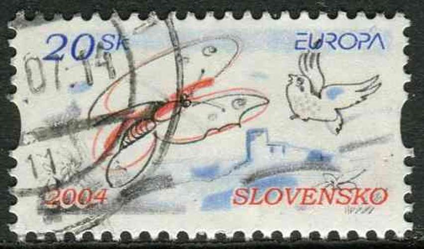 SLOVAQUIE 2004 OBLITERE N° 416 europa