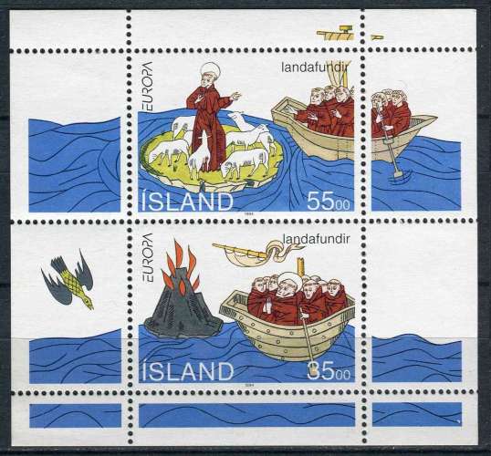 ISLANDE 1994 NEUF** MNH BF N° 15 europa