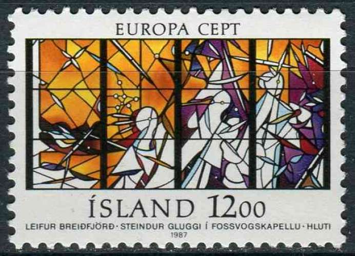 ISLANDE 1987 NEUF** MNH N° 618 europa