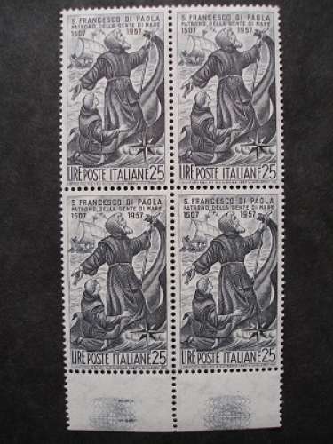 Italia 1957 - Francesco di Paola - MNH**