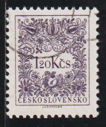 TCHECOSLOVAQUIE Taxe - Y&T N° 86