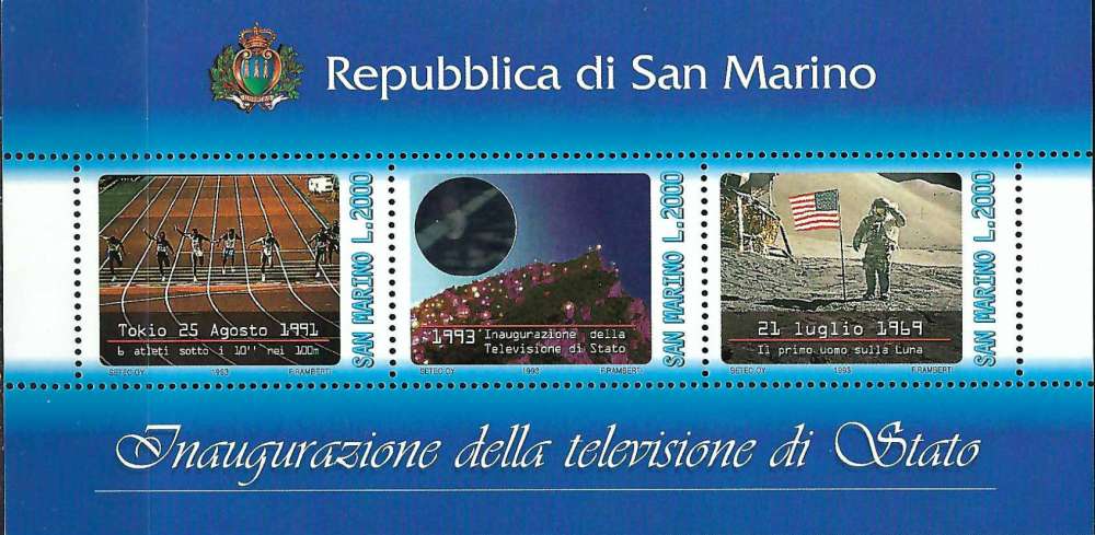 Saint-Marin - 1993 - Y & T n° 19 Blocs & feuillets - MNH