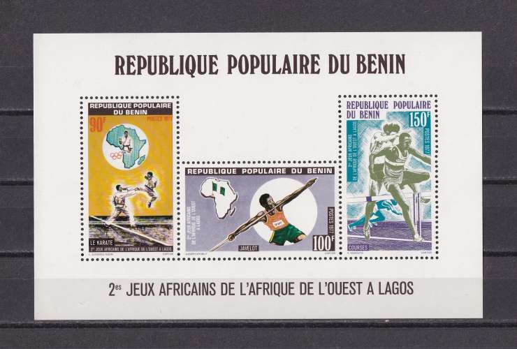 BENIN   YT  Bloc n° 24   neuf **    1977