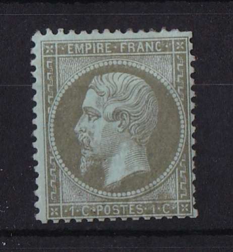 FRANCE   YT   n° 19    neuf *    1862