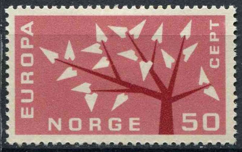 NORVEGE 1962 NEUF* charnière N° 433 europa