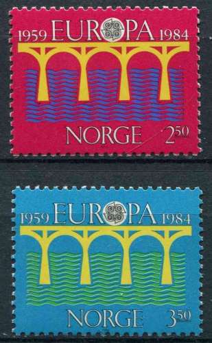 NORVEGE 1984 NEUF** MNH N° 860 861 europa