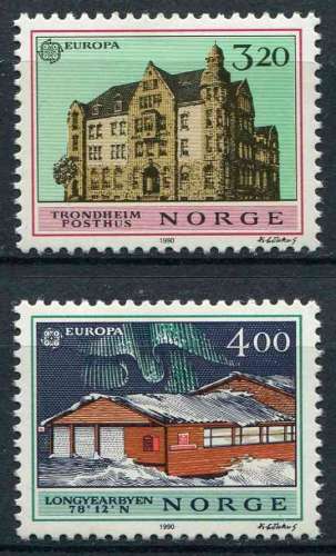 NORVEGE 1990 NEUF** MNH N° 1005 1006 europa