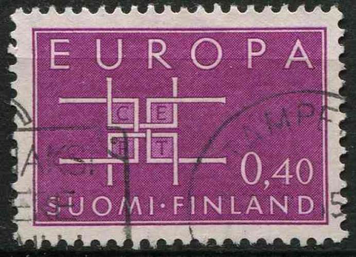 FINLANDE 1963 OBLITERE N° 556 europa