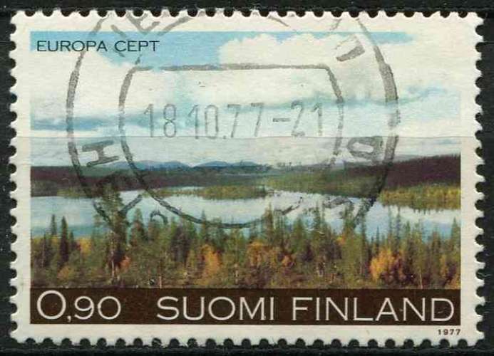 FINLANDE 1977 OBLITERE N° 773 europa