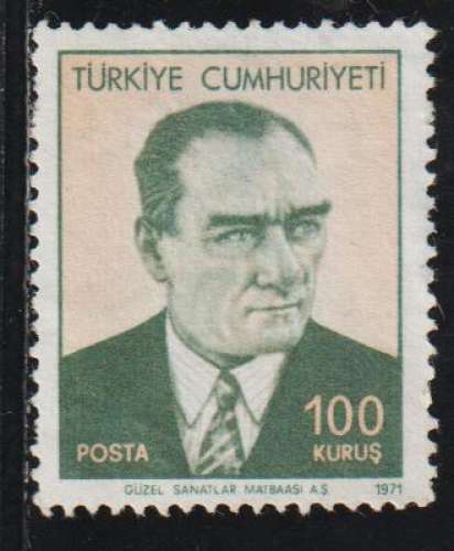 TURQUIE 1971 - Y&T N° 1985