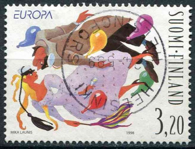 FINLANDE 1998 OBLITERE N° 1398 europa