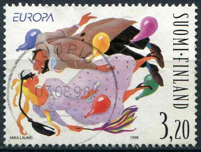 FINLANDE 1998 OBLITERE N° 1398 europa