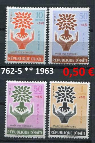 Haiti 1963 - Michel 762-765 - ** neuf mnh