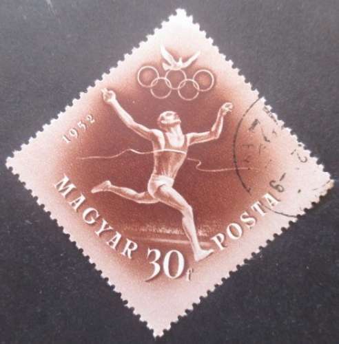 HONGRIE N°1046 Jeux olympiques d'Helsinki 1952 oblitéré