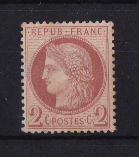 FRANCE   YT  n° 51   neuf *   1872