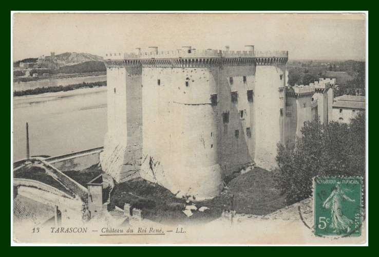 CPA TARASCON (13) Château du Roi René, voy. 1910