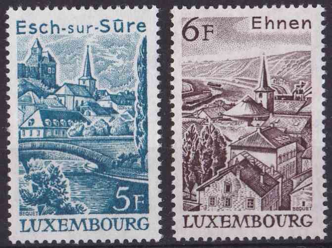 LUXEMBOURG 1977 NEUF** MNH N° 897 898