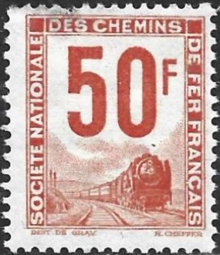 France - 1944 - Y&T cp 15 ** - MH - ( colis postaux )