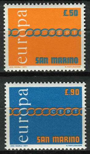 SAINT MARIN 1971 NEUF** MNH N° 782 783 europa