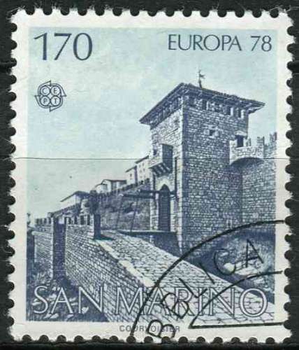 SAINT MARIN 1978 OBLITERE N° 955 europa