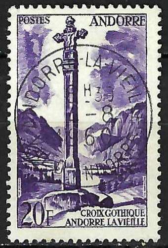 Andorre Français - 1955-58 - Y & T n° 148 - O.