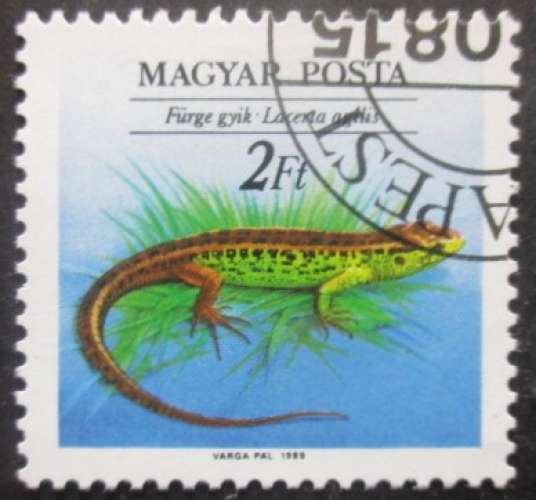 HONGRIE N°3223 Lézard oblitéré 