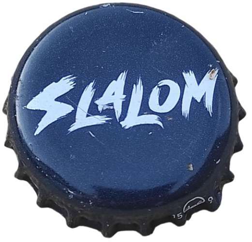 Capsule Bière Beer Crown Cap Slalom noire SU