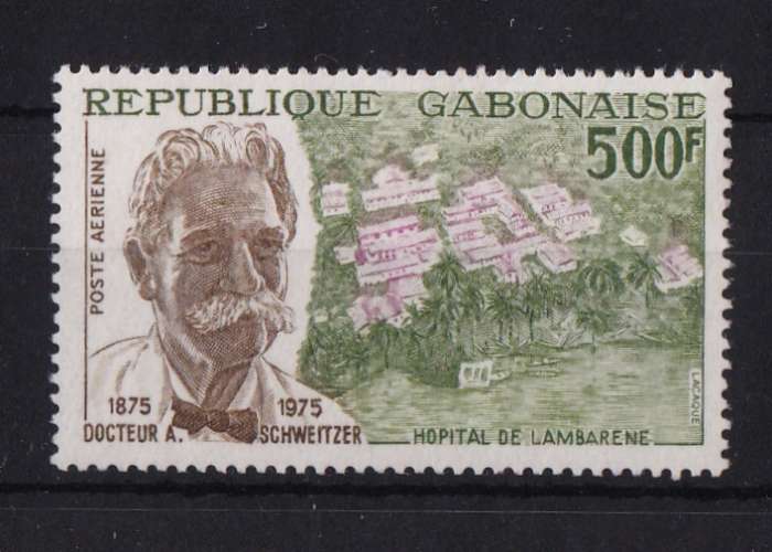 GABON   YT   PA n° 159    neuf **   1975