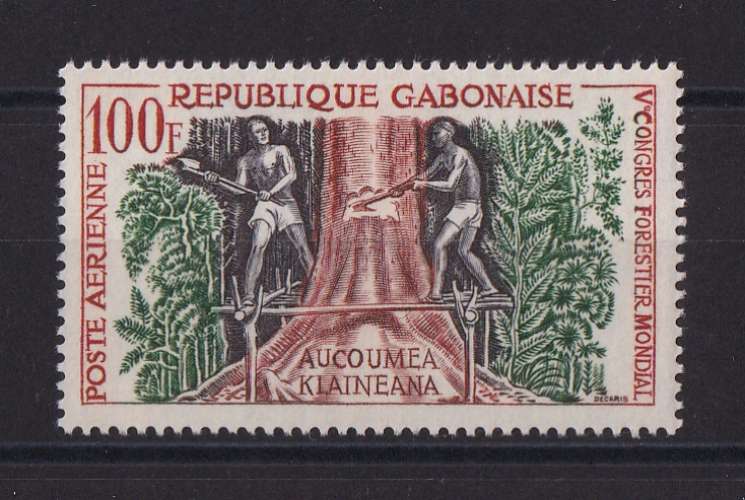 GABON   YT   PA n° 2    neuf **   1960