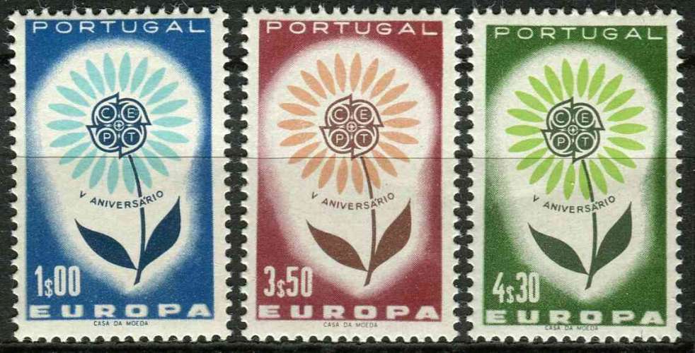 PORTUGAL 1964 NEUF** MNH N° 944 à 946 europa