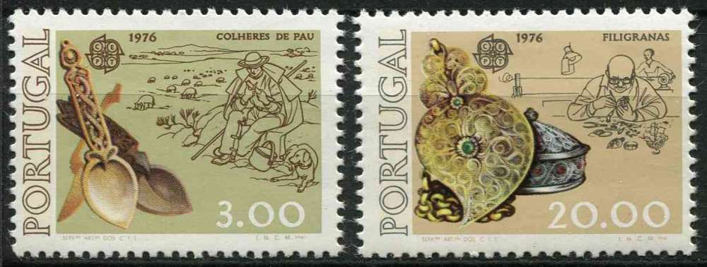 PORTUGAL 1976 NEUF** MNH N° 1291 1292 europa