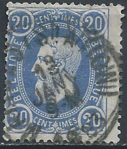 Belgique - 1869-78 - Y & T n° 31 - O.