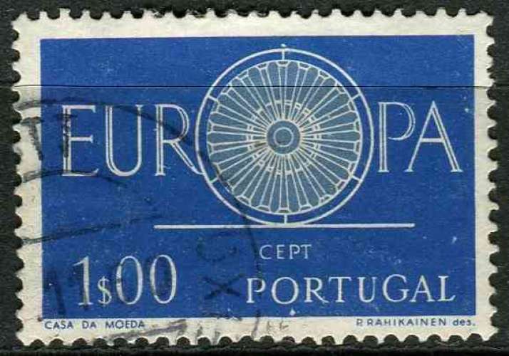 PORTUGAL 1960 OBLITERE N° 879 europa