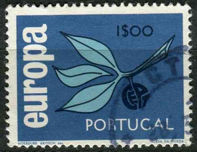 PORTUGAL 1965 OBLITERE N° 971 europa