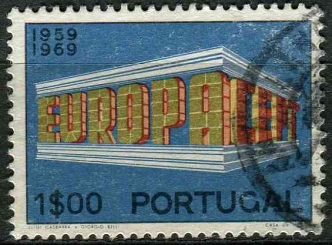 PORTUGAL 1969 OBLITERE N° 1051 europa