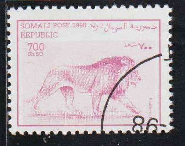  SOMALIE 1998 -  Y&T N° Non reconnu UPU