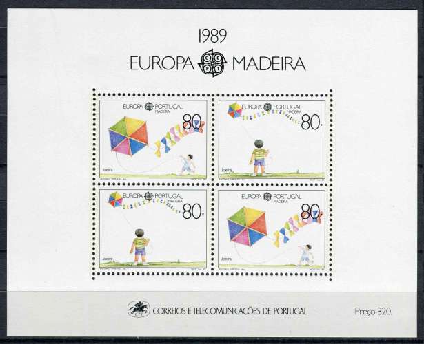 MADERE 1989 NEUF** MNH BF N° 10 europa