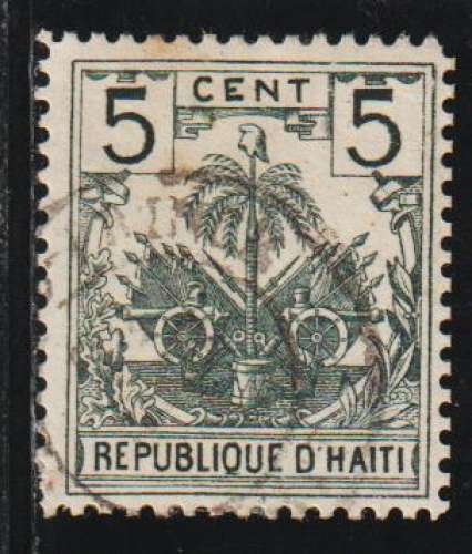 HAITI 1896 - Y&T N° 36