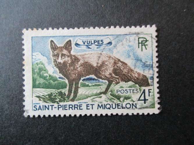 Saint Pierre &Miquelon y & t 373 obl 1964