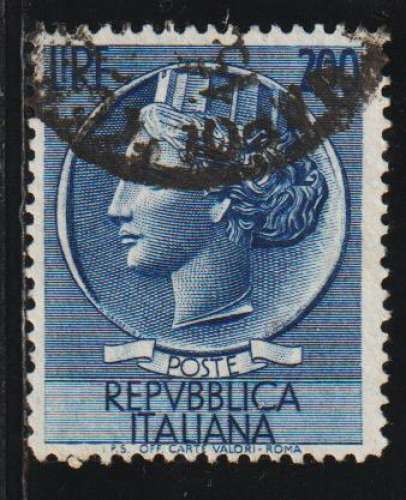 ITALIE 1955 - Y&T N° 730