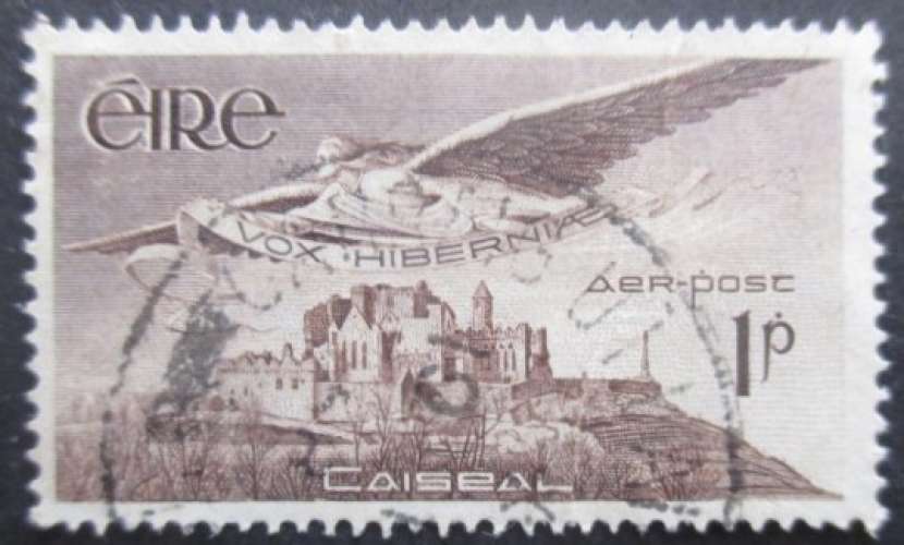 IRLANDE poste aérienne N°1 oblitéré cote 5,30€